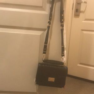 THE KOOPLES”  MINI YELLOW CROCO EFFECT EMILY BAG